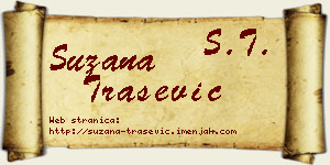 Suzana Trašević vizit kartica